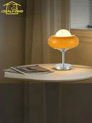 Axyaa Glass Iron Art LED Floor Lamp for Bedroom and Living Room