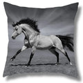 Fine Horse Print Cushion Cover for Home Decor by Axyaa