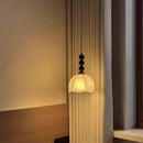 Axyaa LED Fabric Lampshade Chandelier for Home Decor Lighting