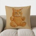 Cute Cats in PJs Phone Pillow Cover by Axyaa: Sofa, Bedroom, Car Decor