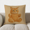 Cute Cats in PJs Phone Pillow Cover by Axyaa: Sofa, Bedroom, Car Decor