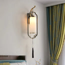 Axyaa Glass Wall Lamp for Living Room, Restaurant, Bedroom, TV Background, Porch, Tea House.