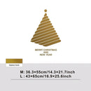 Axyaa Christmas Tree Santa Claus Wall Sticker Decoration Art Vinyl Wallpaper