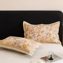 Axyaa Cotton Linen Gauze Jacquard Pillowcase Set, 48x74cm, Home Comfort Pair