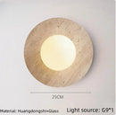 Axyaa Natural Stone LED Wall Lamp for Home Lighting Decor