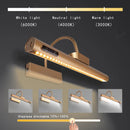 Axyaa Gold LED Wall Lamp for Bathroom and Living Room