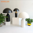 Axya Gold Iron Mushroom Table Lamp for Home Decor and Lighting