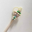 Axyaa Bear Silicone Straw Cap for 30oz Tumblers