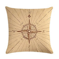Axyaa Nautical Series Pillowcase for Home Sofa Living Room Decor