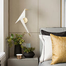 Axyaa Nordic Bird LED Wall Sconces for Living Room Bedroom Lighting