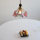 Axyaa Butterfly Glass LED Pendant Lamp - Modern Nordic Hanging Light