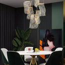 Axyaa Ring LED Pendant Light Chandeliers for Modern Living & Dining Room Decor