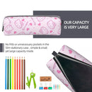 Axyaa Hello Kitty Pencil Case - Large Storage for School Supplies & Cosmetics