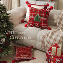 Axyaa Christmas Sofa Cushion for Living Room and Bedroom Decor