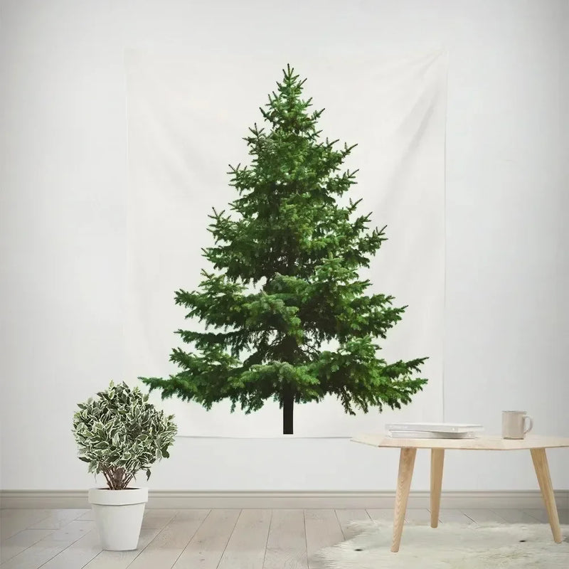 Axyaa Christmas Tree Tapestry for Living Room Wall Decor