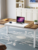 Axyaa 55" Computer Desk - Home Office Writing Table Workstation
