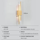 Nordic LED Wall Lamp Indoor Lighting for Living Room Bedroom Decor - Axyaa
