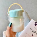 Axyaa Mini Glass Shaker Cup with Handle and Lid
