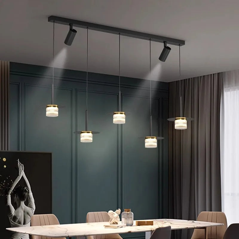 Axyaa Modern LED Pendant Chandeliers for Living and Dining Room Lighting