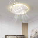 Axyaa Leafless Fan Lamp - Modern & Elegant Lighting Fixture for Living Room