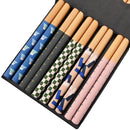 Axyaa Bamboo Chopsticks Set for Healthy Dining and Gift Giving