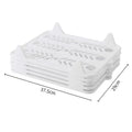 Axyaa Clothes Folding Board Cabinet Storage Rack - Space Saving Organizer Shelf