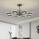 Axyaa Modern LED Chandeliers for Indoor Dining Room Lighting
