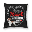 Axyaa Jack Russell Terrier Nordic Pillowcase for Stylish Living Room Decor