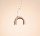 Axyaa LED U-Shaped Ceiling Chandelier for Modern Decor Lighting