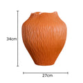 Geometric Resin Vase for Artificial Flowers by Axyaa: Modern Table Decoration