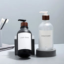 Axyaa 500ML PET Emulsion Dispensing Bottle with Pump for Body Wash/Shampoo