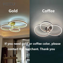 Axyaa Modern LED Chandelier for Living Room Bedroom Ceiling Lighting