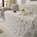 Axyaa Velvet Sofa Protector & Plush Fleece Blanket - Universal Sofa Cover