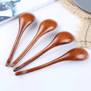 Axyaa Long Handle Wooden Ramen Spoon 3PCS Set