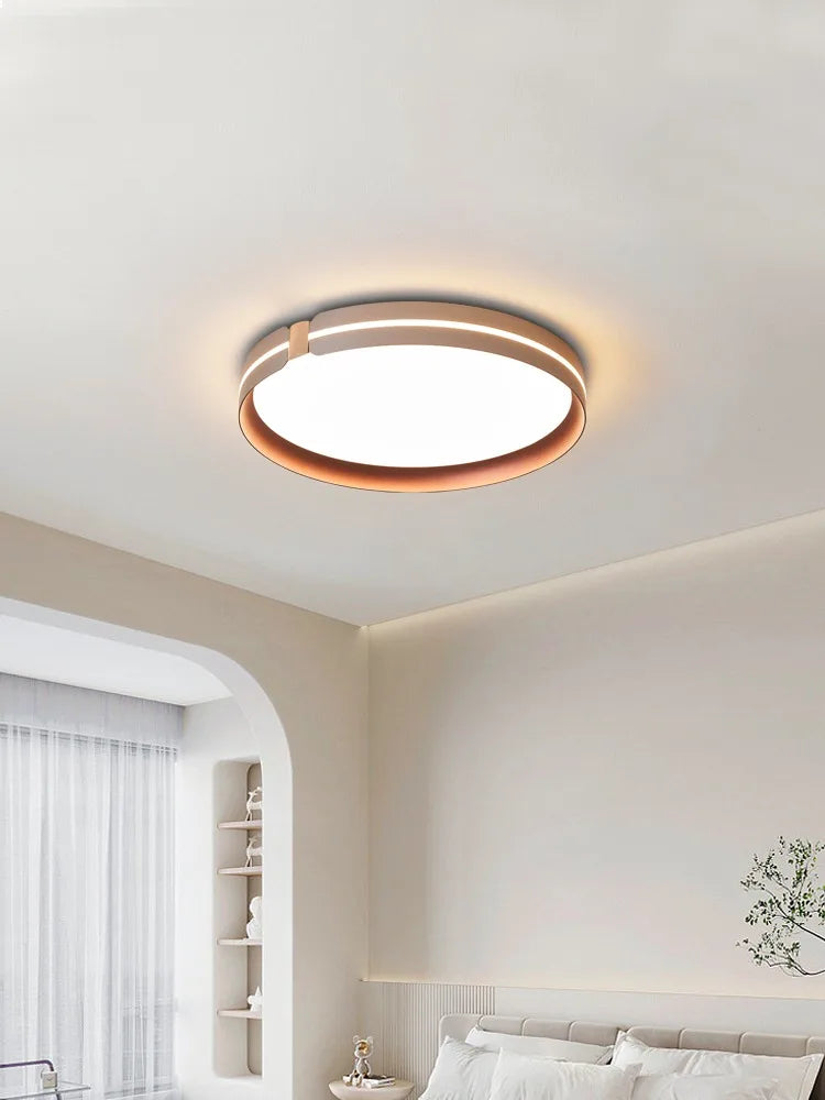 Axyaa 20" Smart Dimmable LED Ceiling Light for Bright Living Room