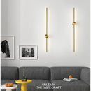 Axyaa Modern Minimalist LED Wall Lamp for Indoor Living Room, Bedroom, Dining Room