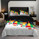 Axyaa Building Block Interlocking Quilt Cover Set - Four Seasons Home Essentials