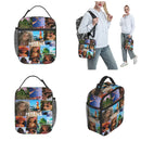 Axyaa Moana Insulated Lunch Bag - Kids Cartoon Movie Theme - Thermal Cooler Lunch Box