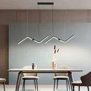 Axyaa Modern Gold/Black LED Chandelier for Dining Kitchen Bar Shop - AC100-240V