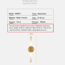 Axyaa LED Mirror Lights Wall Lamp 12W Acrylic Sconces Modern Indoor Lighting