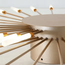 Axyaa's Stylish Fireworks LED Chandelier for Modern Living and Dining Rooms