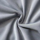 Velvet 50x50 Dark Gray Cushion Cover for Living Room Sofa by Axyaa
