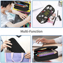 Axyaa Nightmare Before Christmas Pencil Case: Large Storage Bag for Students & Office