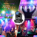 Axyaa 100W RGBW Moving Head Beam Light - Voice Control DMX Stage Lighting