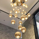 Axyaa Modern LED Pendant Chandeliers for Living Room - Indoor Staircase Hanging Light