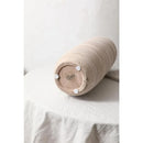 Axyaa White Tall Floor Vase, 18'' Large Ceramic Rustic Vase for Pampas Grass Bouquet
