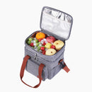 Axyaa Insulated Lunch Bag: Double Layer Oxford Cloth Aluminum Foil Portable Cooler