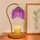Axyaa Flower Candle Warmer Light: Classic Aromatherapy Diffuser and Lighting Fixtures