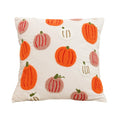 Axyaa Halloween Pumpkin Embroidered Cushion Cover - Home Decor Pillowcase