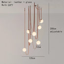 Axyaa Nordic Minimalist Belt Headboard Pendant Light